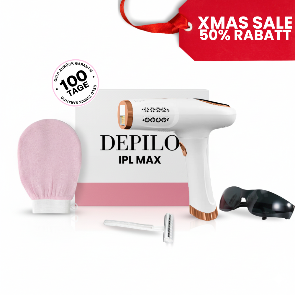 Depilo IPL Max - Dauerhafte Haarentfernung