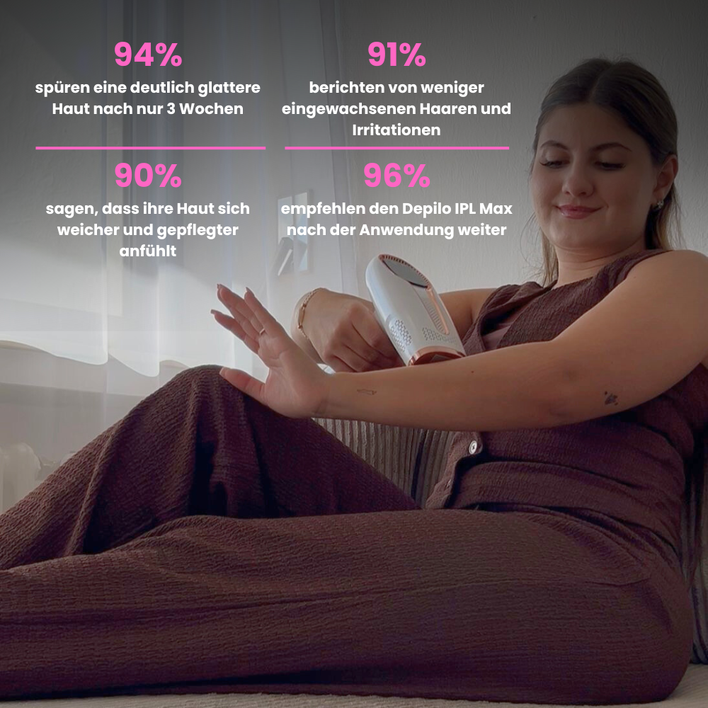 Depilo IPL Max - Dauerhafte Haarentfernung