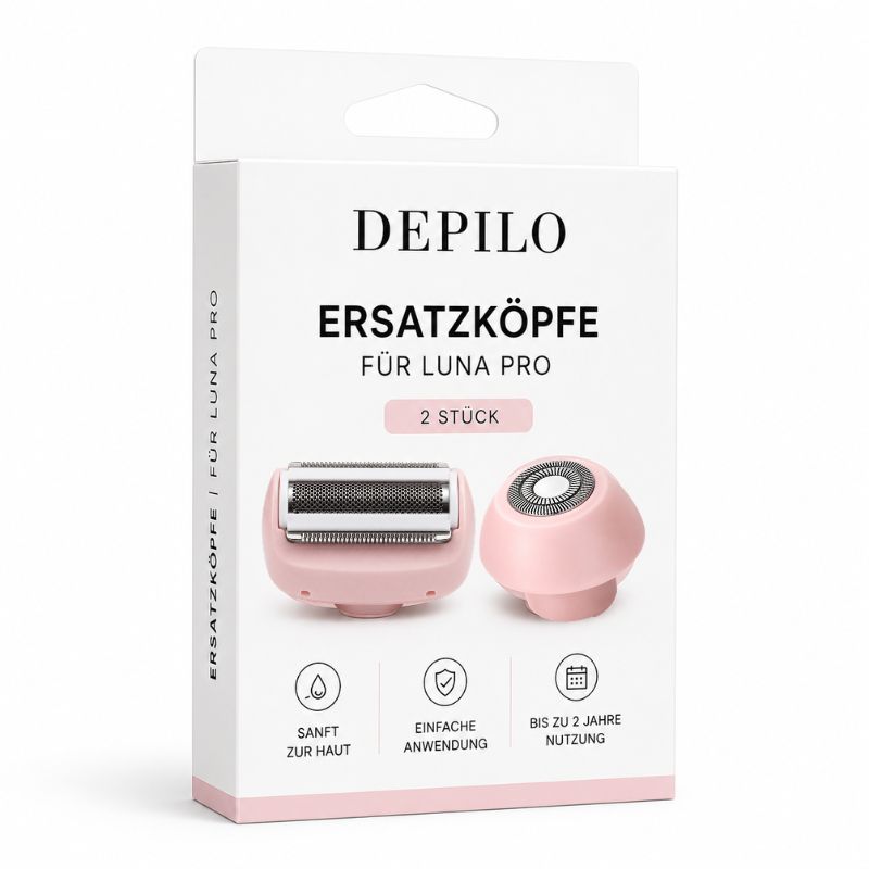 Luna Pro Rasierköpfe – Intim, Körper & Gesicht