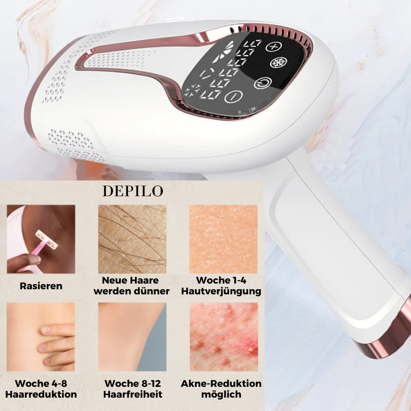 Depilo IPL Max - Dauerhafte Haarentfernung
